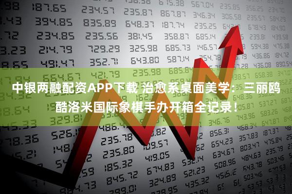 中银两融配资APP下载 治愈系桌面美学：三丽鸥酷洛米国际象棋手办开箱全记录！