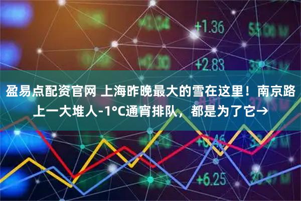 盈易点配资官网 上海昨晚最大的雪在这里！南京路上一大堆人-1°C通宵排队，都是为了它→