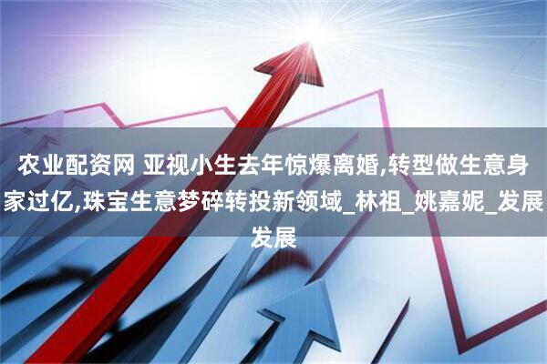 农业配资网 亚视小生去年惊爆离婚,转型做生意身家过亿,珠宝生意梦碎转投新领域_林祖_姚嘉妮_发展